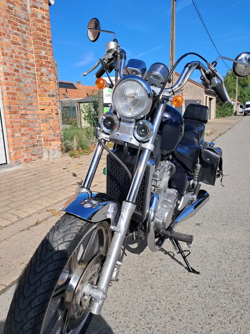 Kawasaki EN 500 cruiser Vulcan Blauw - 2