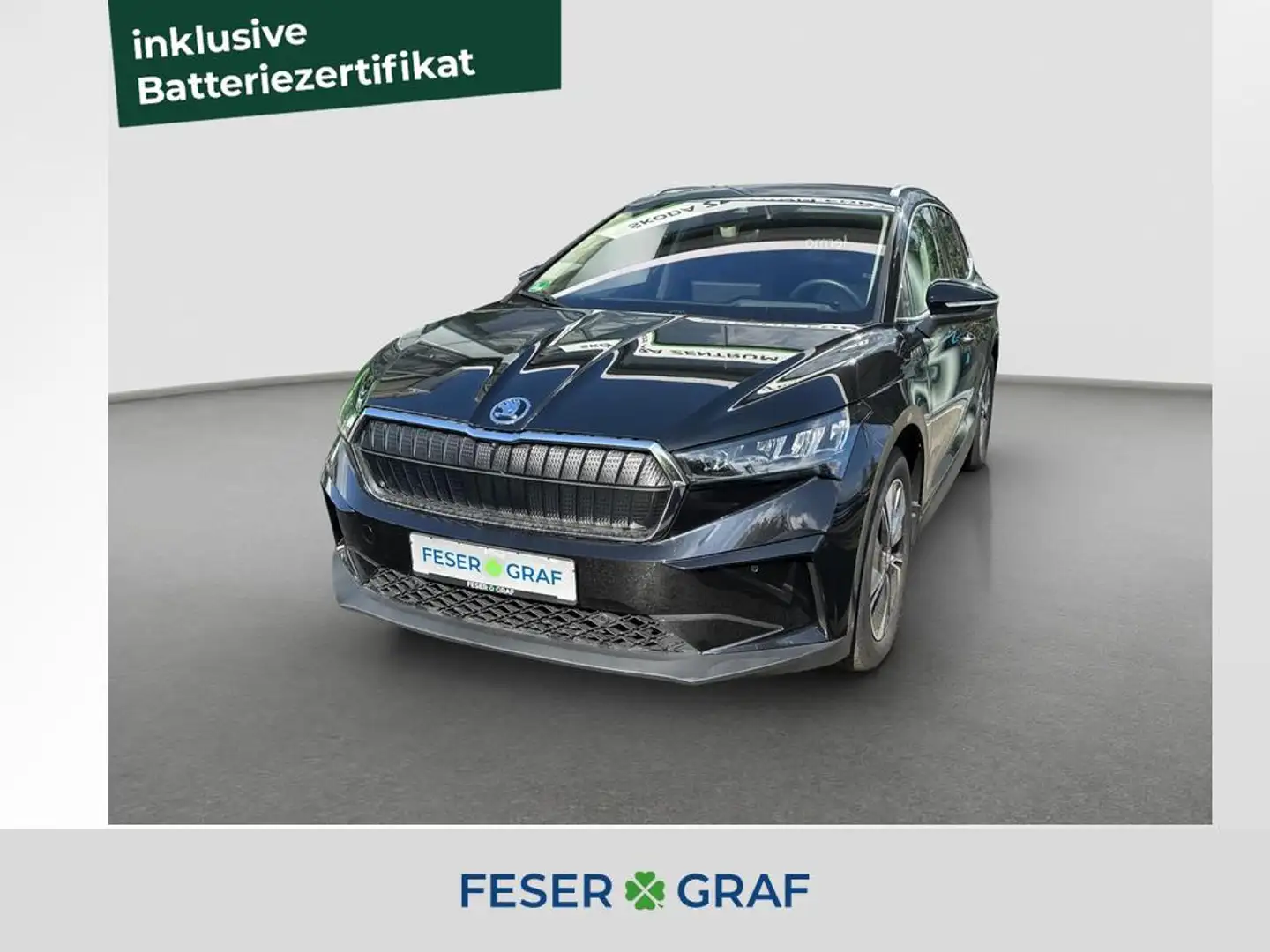Skoda Enyaq 80 x *DCC KAM PDC NAV ACC Wärmepumpe Head* Zwart - 1