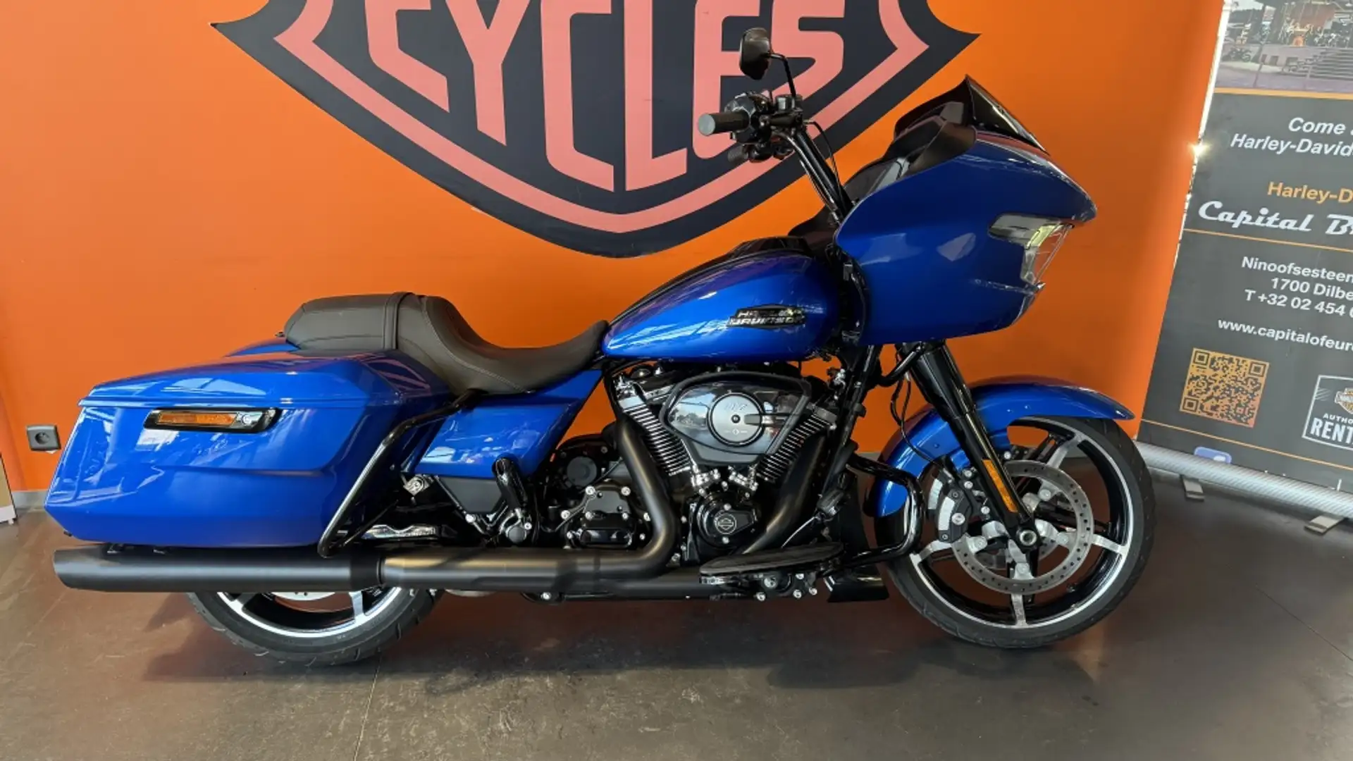 Harley-Davidson Tour Glide ROAD Blauw - 1