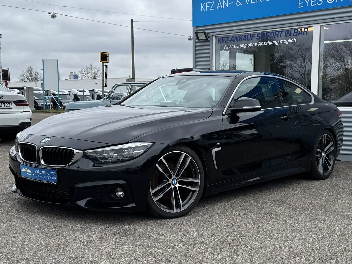 BMW 430 4er Coupe 430 d M Sport LCI*LED*BLACK PANEL*UVM* Schwarz - 1