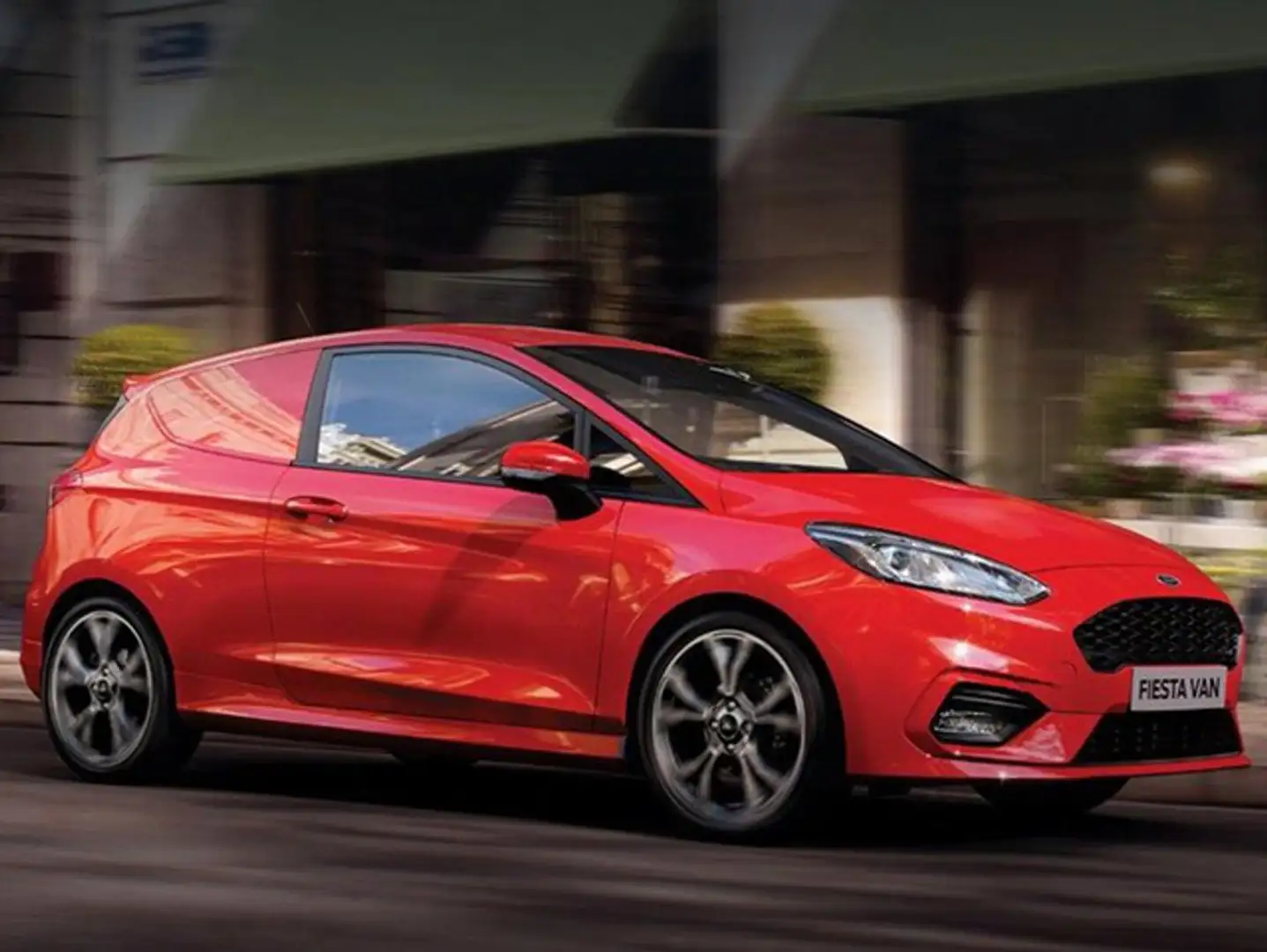 Ford Fiesta 1.5 TDCi 85 CV 3 porte Van Trend Wit - 1