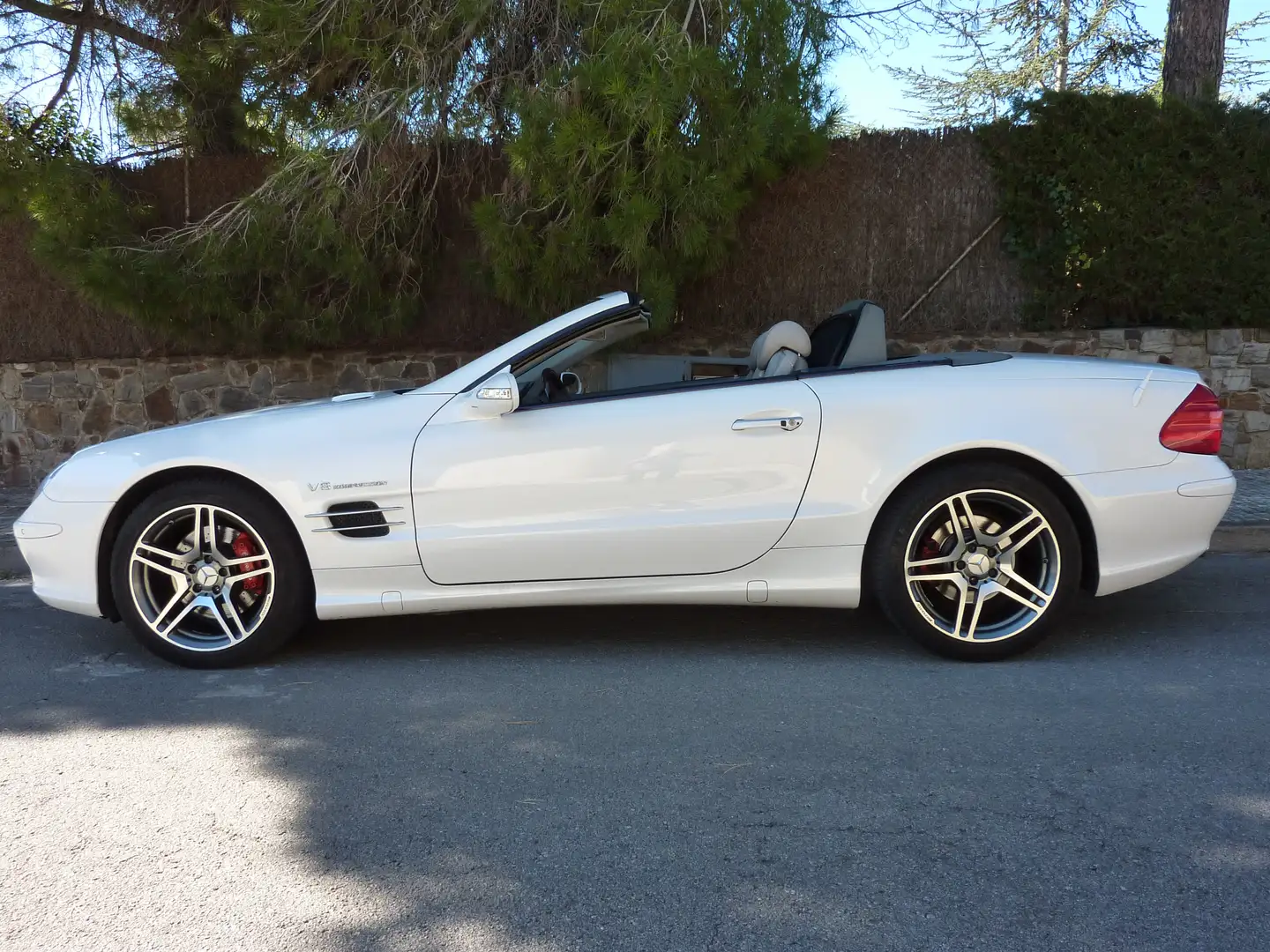 Mercedes-Benz SL 500 SL 500 Aut. Look AMG Blanco - 1