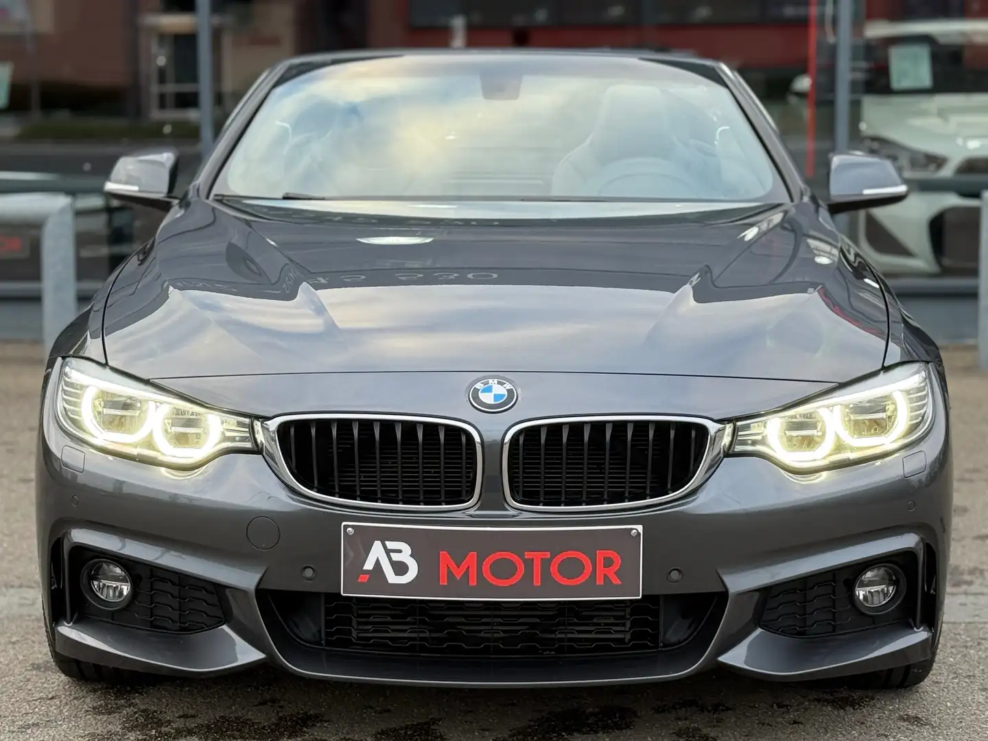 BMW 420 dAS PACK-M CABRIO 190CV LED GPS PDC AIRSCARF FULL Gris - 2