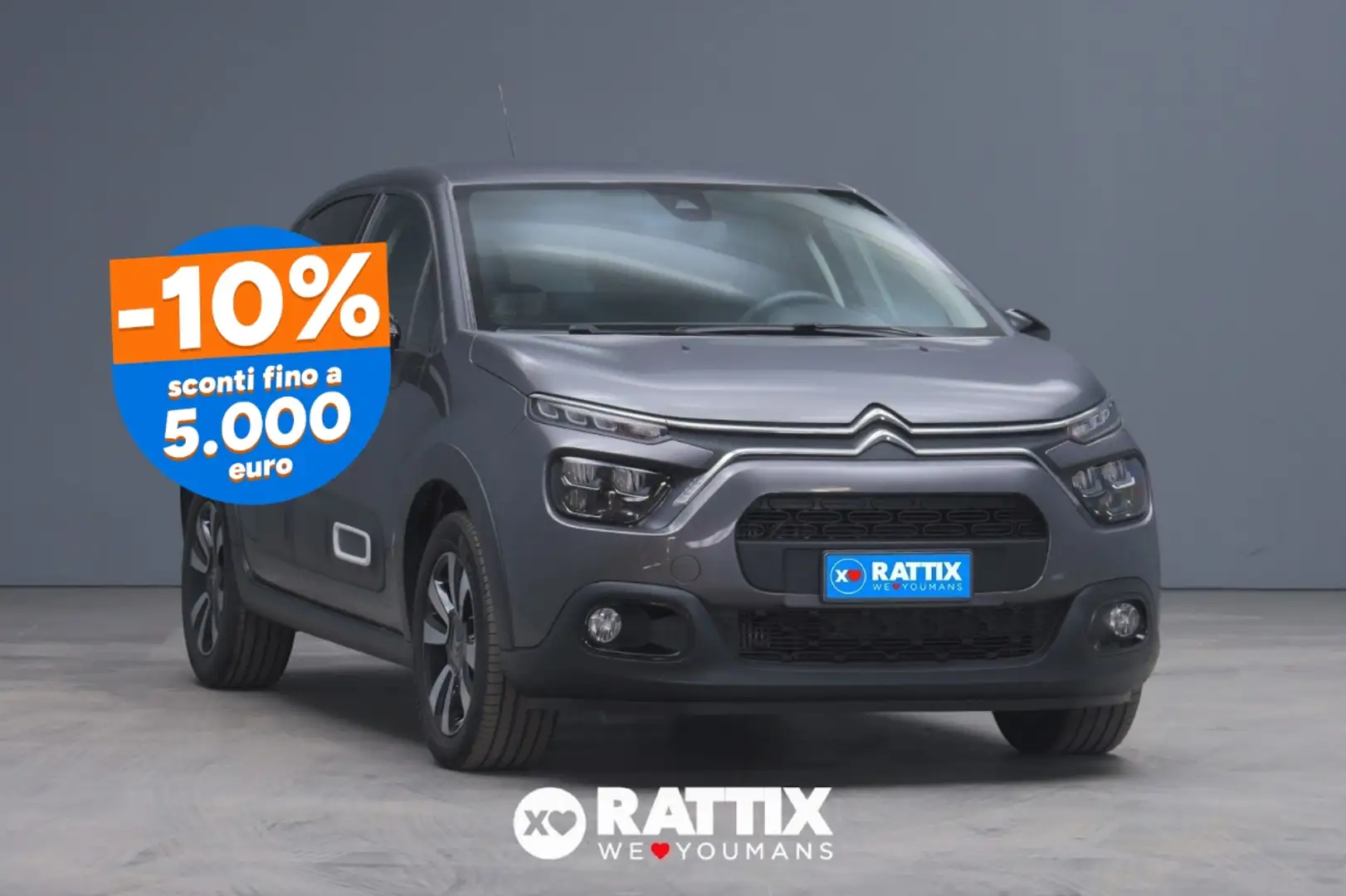 Citroen C3 1.2 Puretech 110CV Max EAT6 Grau - 1