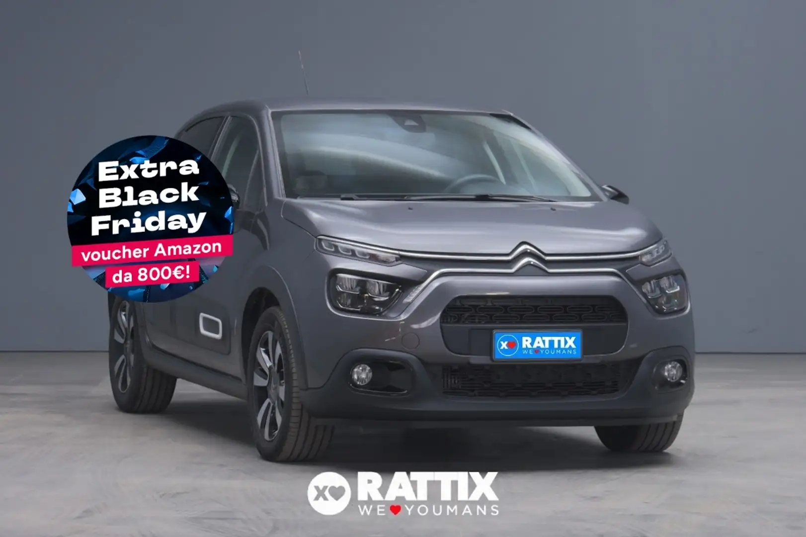 Citroen C3 1.2 Puretech 110CV Max EAT6 Gris - 1