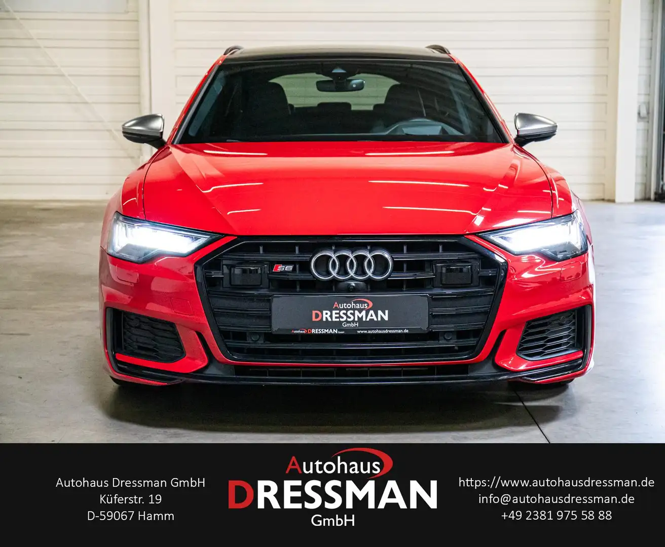 Audi S6 3.0 TDI Q. MATRIX PANO B&O STANDHZ. S-SITZE Czerwony - 2