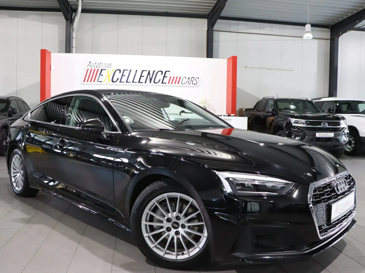 Audi A5 Sportback 40 TDI QUATTRO BUSINESS SPORT / LED Schwarz - 2
