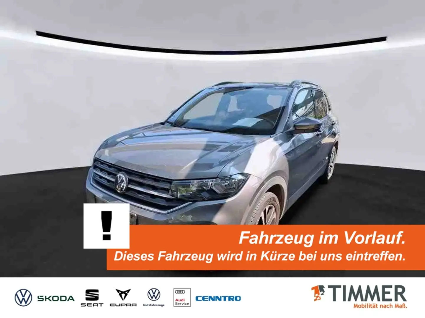 Volkswagen T-Cross 1.0 TSI UNITED *ACC *SITZHZ *LM *PDC * Grau - 1