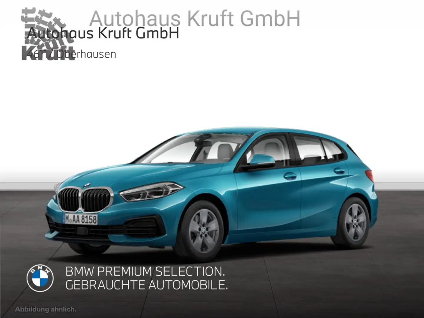 BMW 118 i ADV+AUTOM+NAVI+LED+LM16+LR HZ Blau - 2