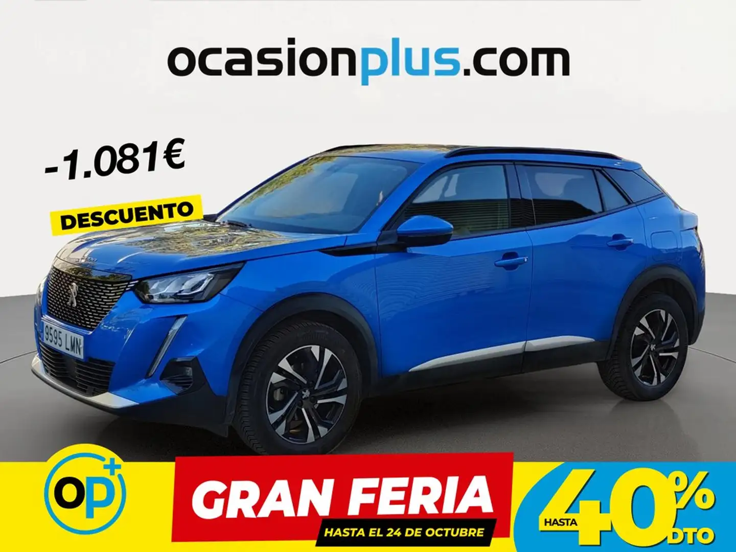 Peugeot 2008 1.2 PureTech S&S Allure Pack 130 Azul - 1