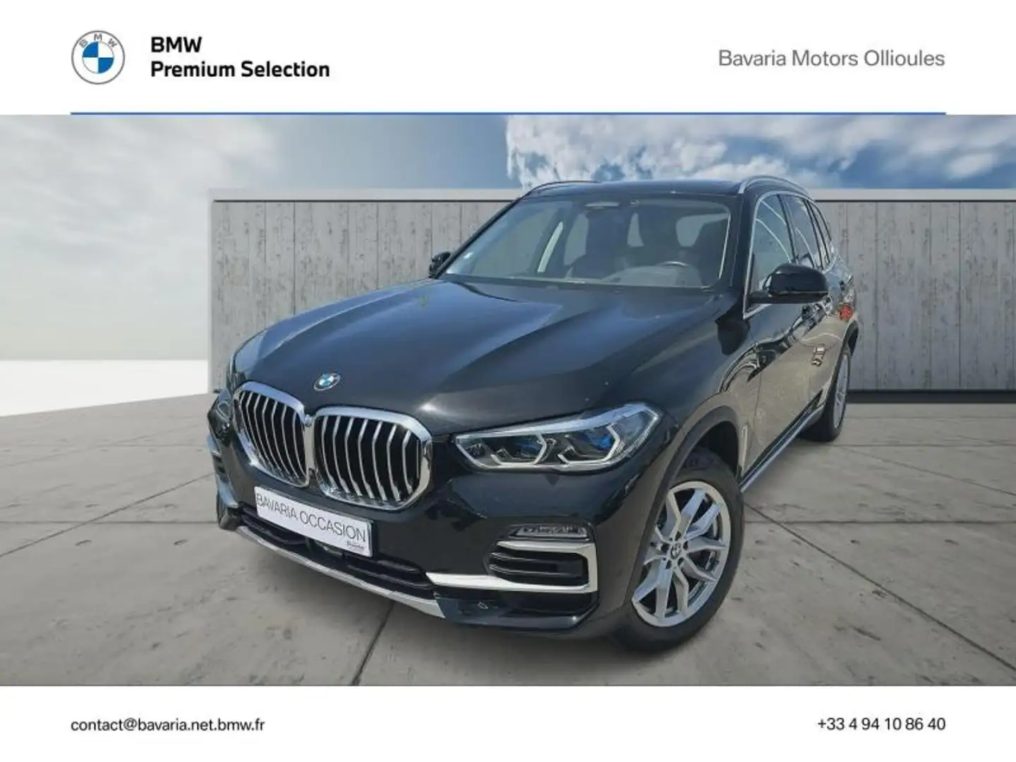 BMW X5 xDrive30d 265ch xLine Noir - 1