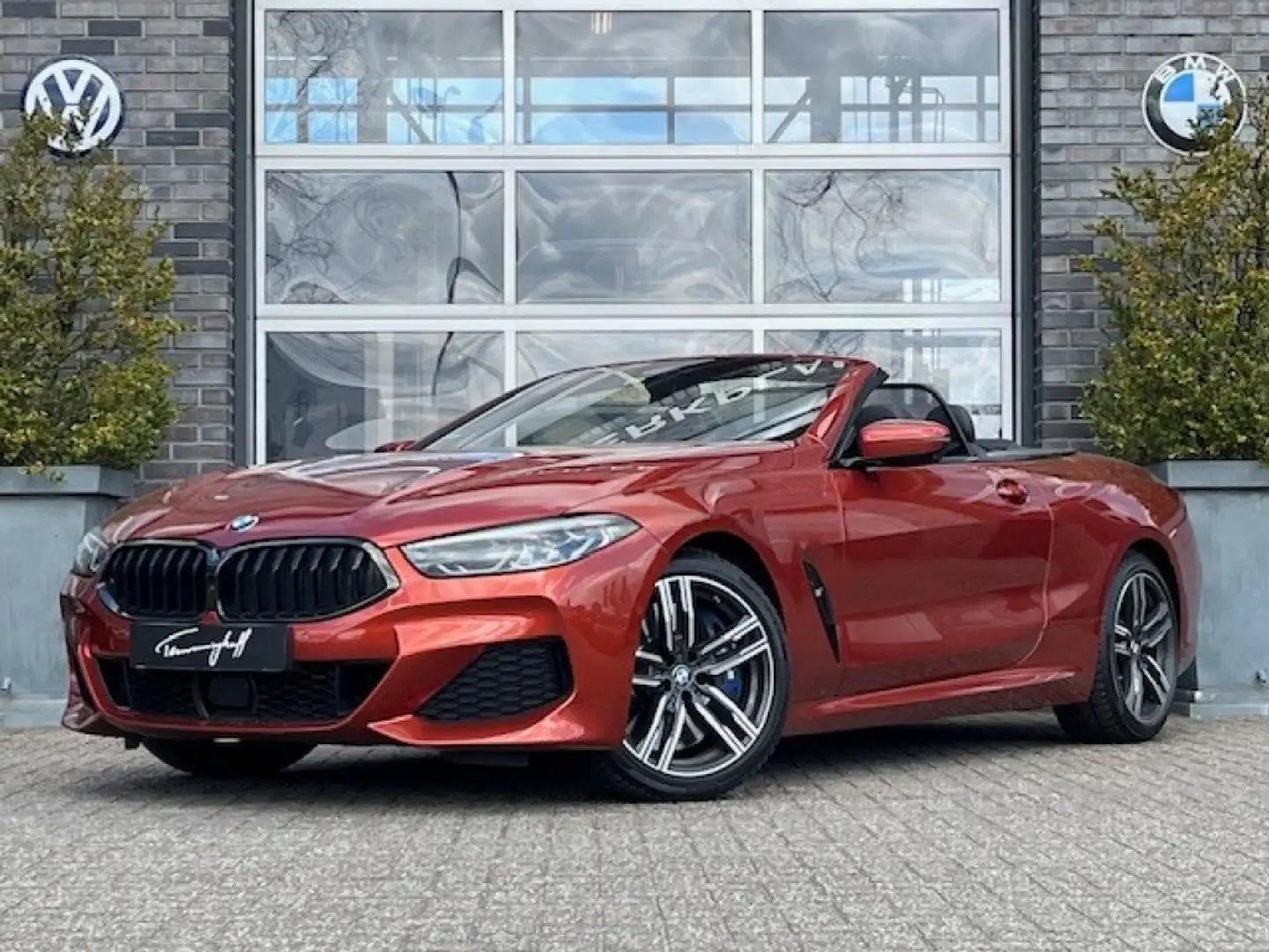 BMW 840 840D XD. CABRIO HIGH EXE. M-SPORTPAKKET - BOWENS e Orange - 1