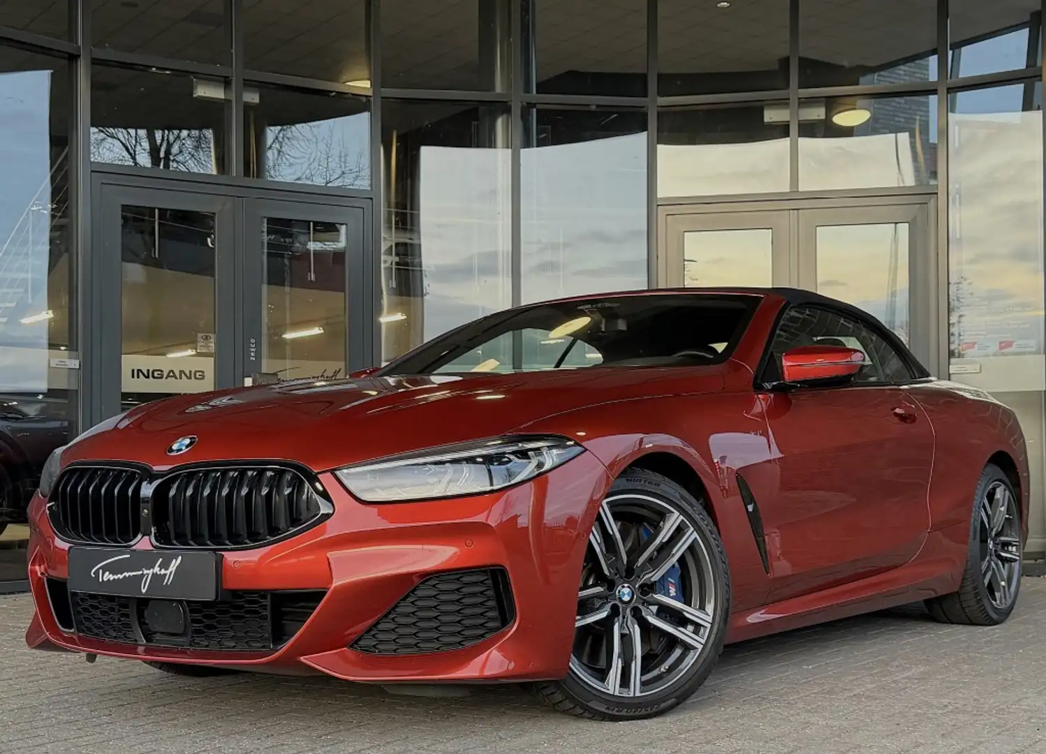 BMW 840 840D XD. CABRIO HIGH EXE. M-SPORTPAKKET - BOWENS e Oranje - 2