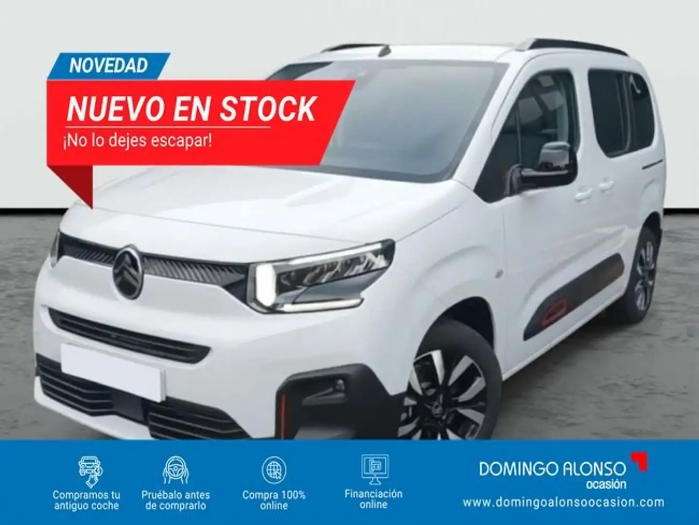 Citroen Berlingo Talla M BlueHDi 100 S&S 6v MAX Blanco - 1