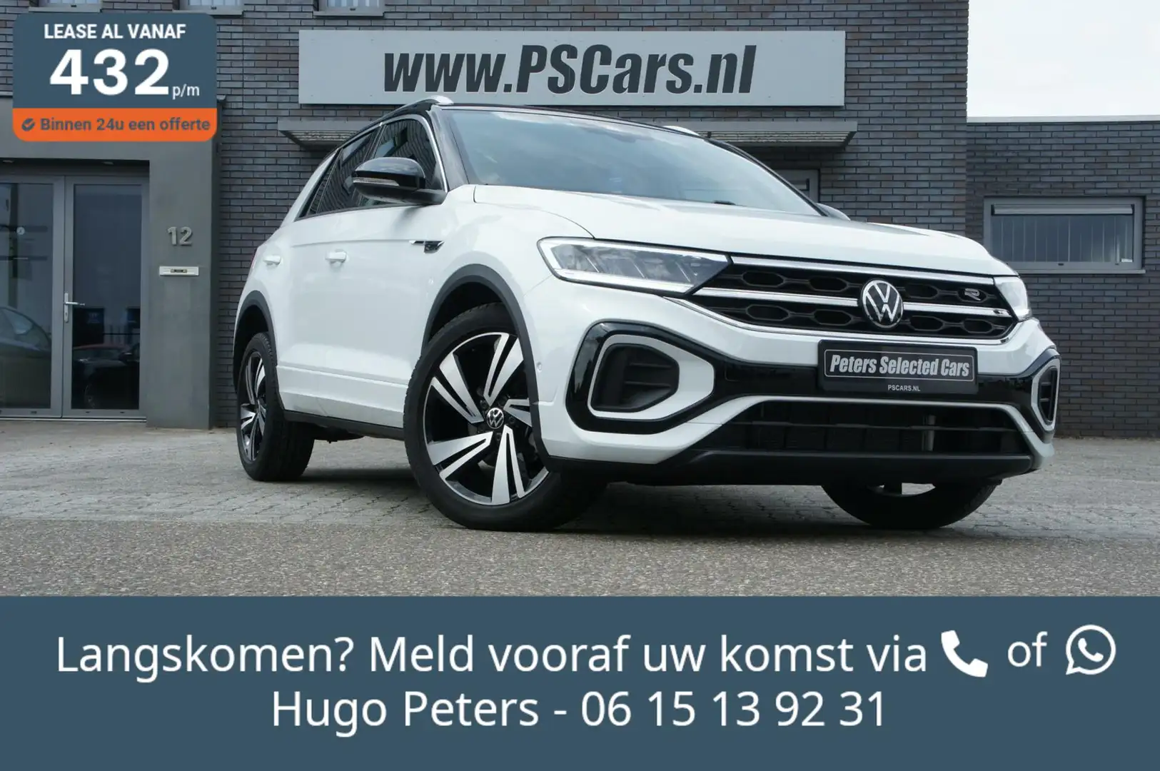 Volkswagen T-Roc 1.0 TSI R-Line Wit - 1