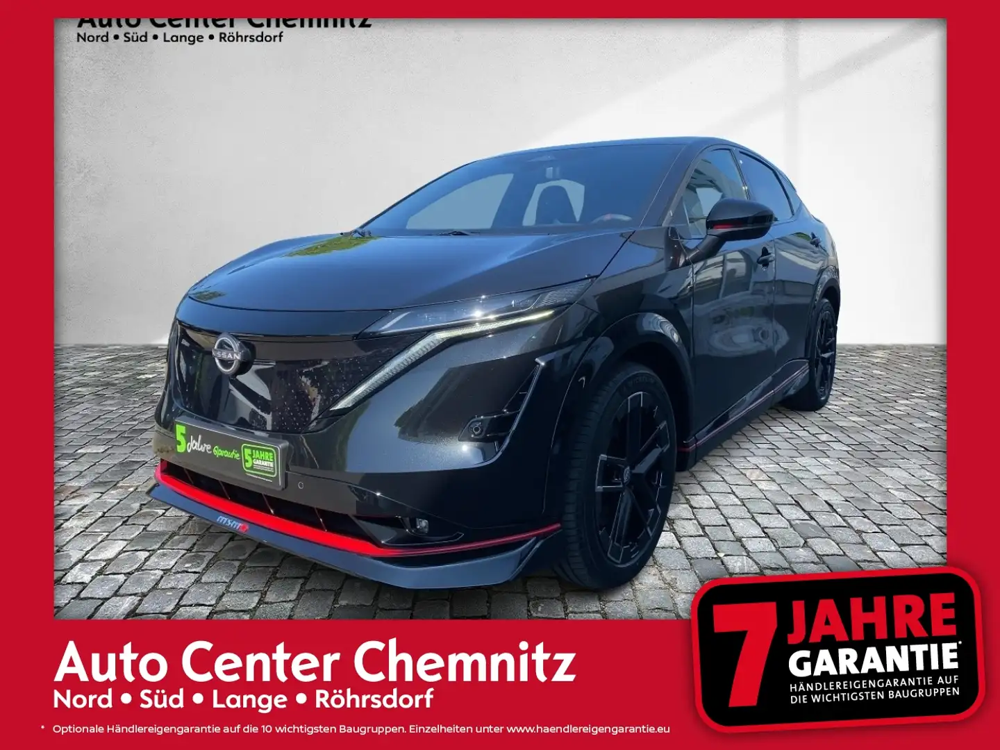 Nissan Ariya (87kWh|22kW-OBC) Nismo e-4orce HeadUp/LED Schwarz - 1