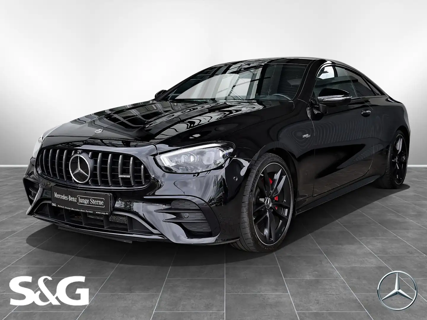 Mercedes-Benz E 53 AMG 4M+ Coupé MBUX+360°+Distro+M-LED+20 Czarny - 1