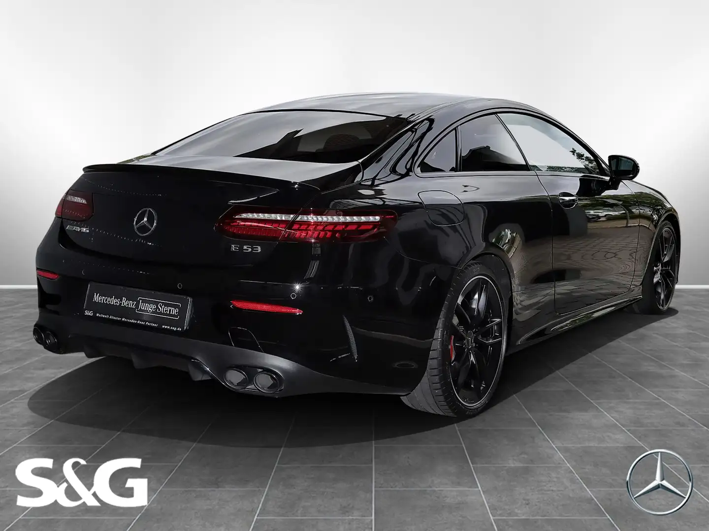 Mercedes-Benz E 53 AMG 4M+ Coupé HIFI+MEMORY+DISTRONIC+360° Schwarz - 2