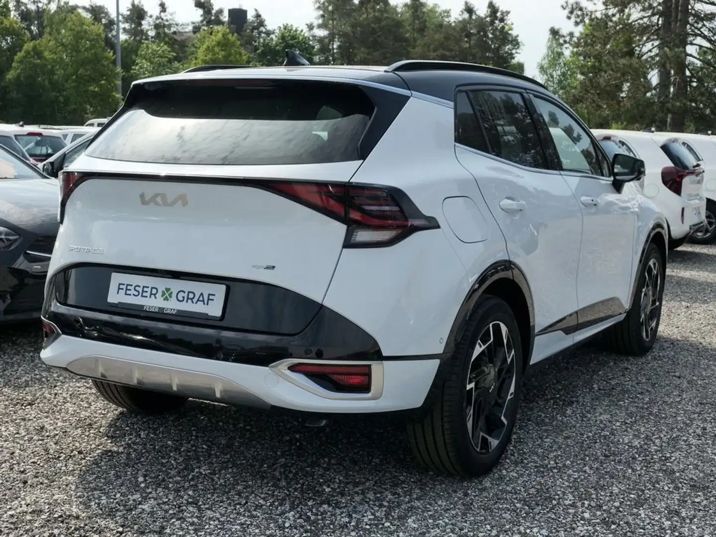 Kia Sportage 1.6T PHEV GT Line SD GD DRIVE SOUND Weiß - 2