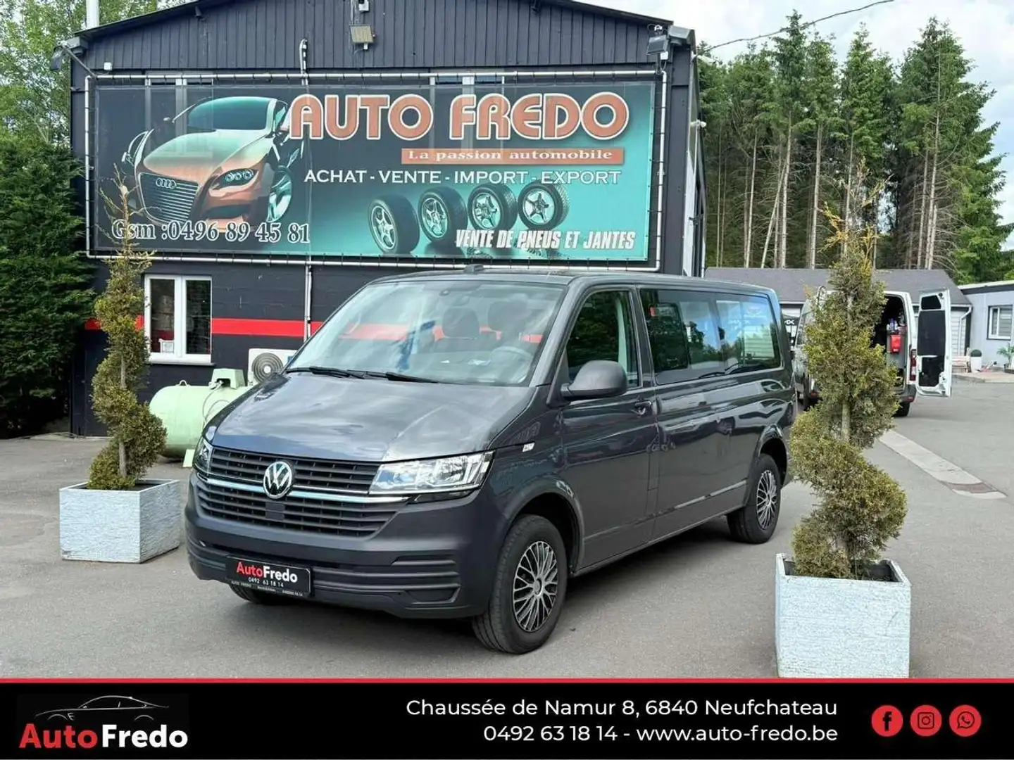 Volkswagen T6.1 Caravelle 2.0 TDi 9Places * Tva * Dispo */* Garantie :) Grau - 1