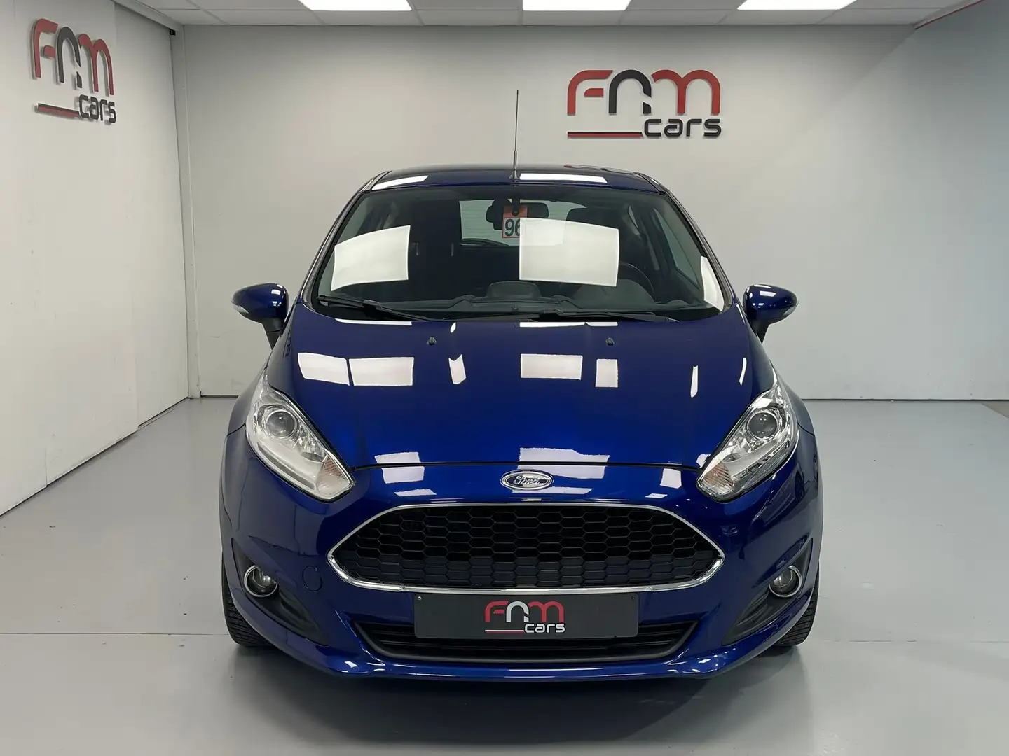 Ford Fiesta 1.5 TDCi bwj2016 euro6b Navi Airco Garantie Bleu - 2