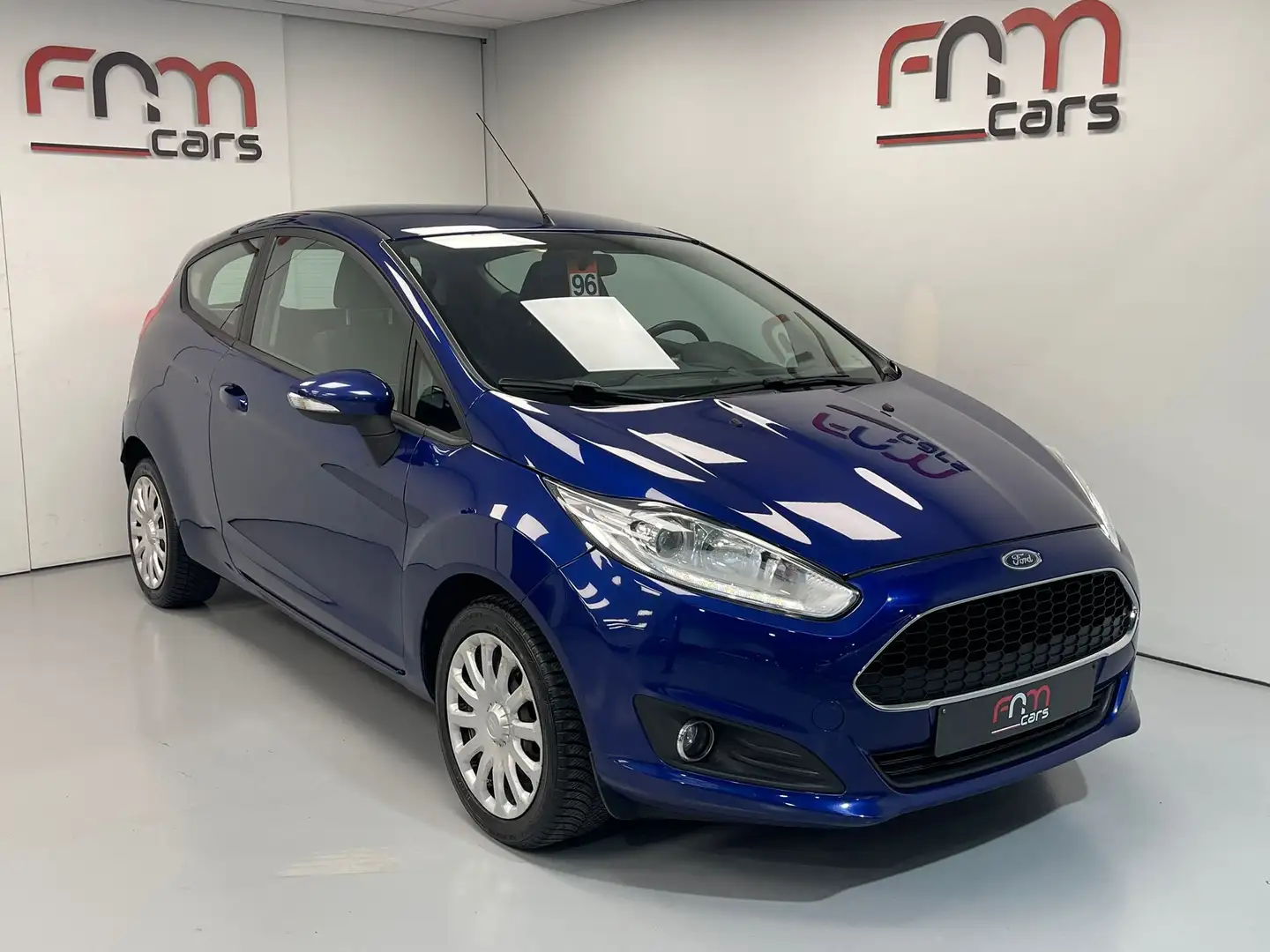 Ford Fiesta 1.5 TDCi bwj2016 euro6b Navi Airco Garantie Bleu - 1