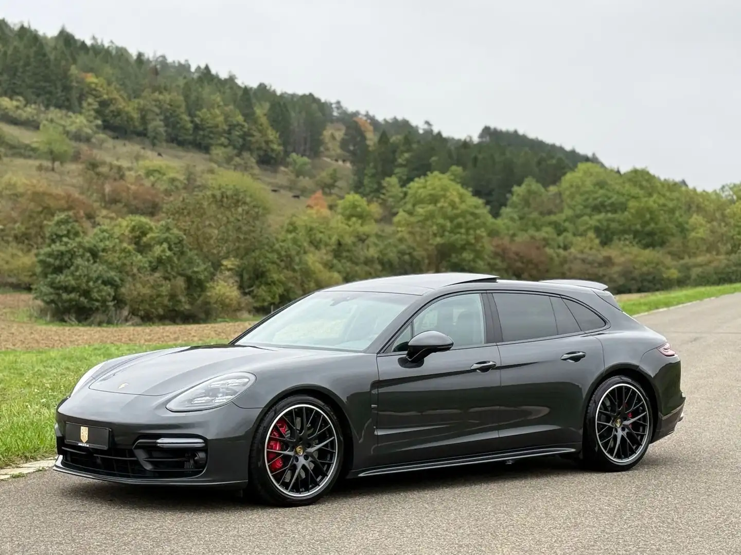 Porsche Panamera ST Turbo/SportDesign/Pano/360/Deutsch/ Gris - 2
