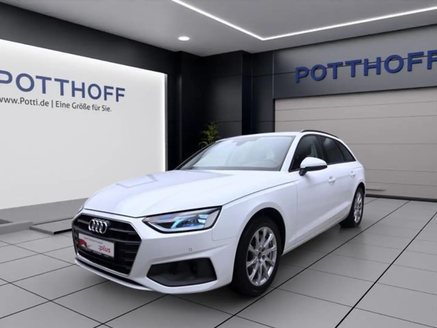 Audi A4 40 TDI BUSINESS STANDHZG AHK NAVI KLIMA Weiß - 1