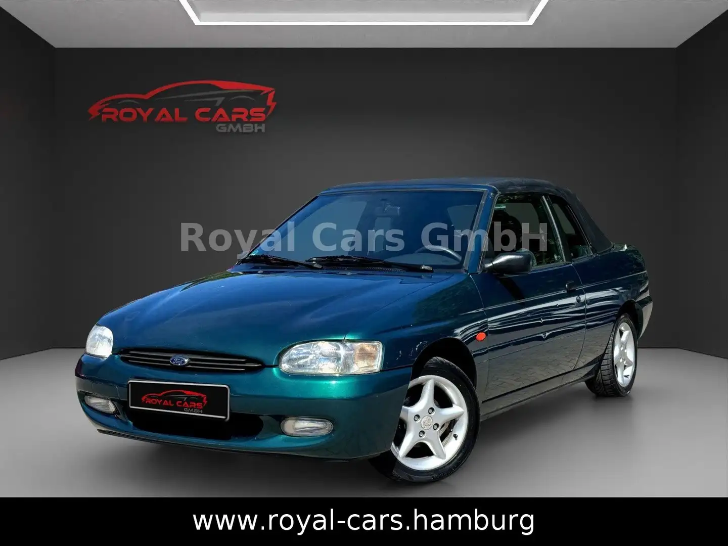 Ford Escort 1.4 Karmann-Ghia TOP&GEPFLEGT TÜV 11.2026 Zielony - 1