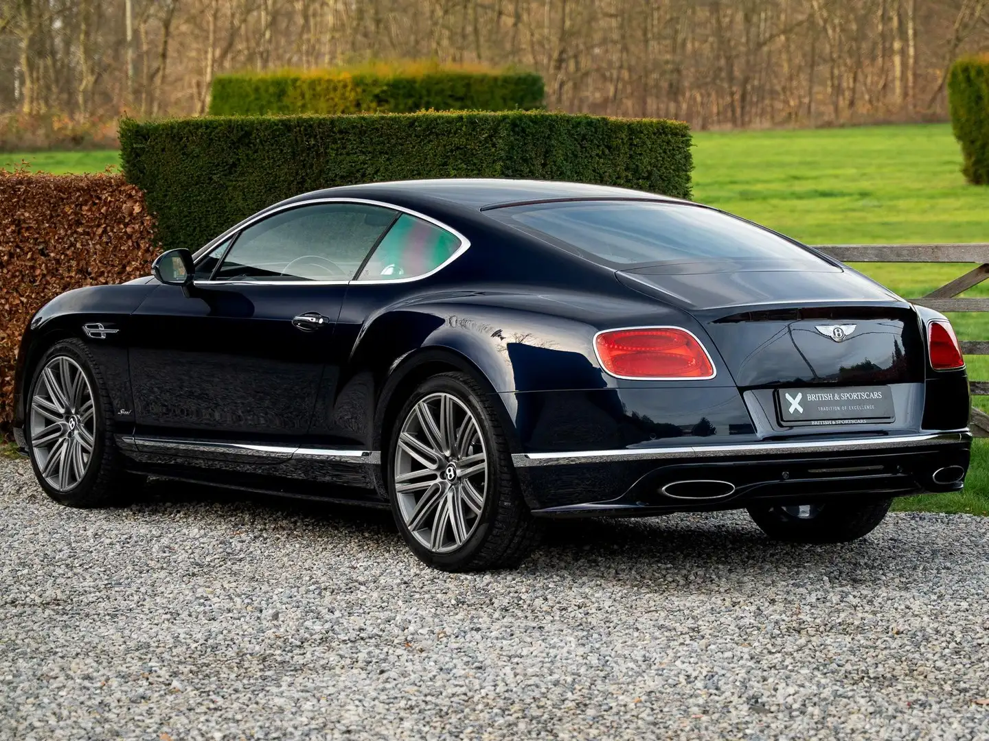 Bentley Continental GT Speed 6.0 BiTurbo W12 Bleu - 2