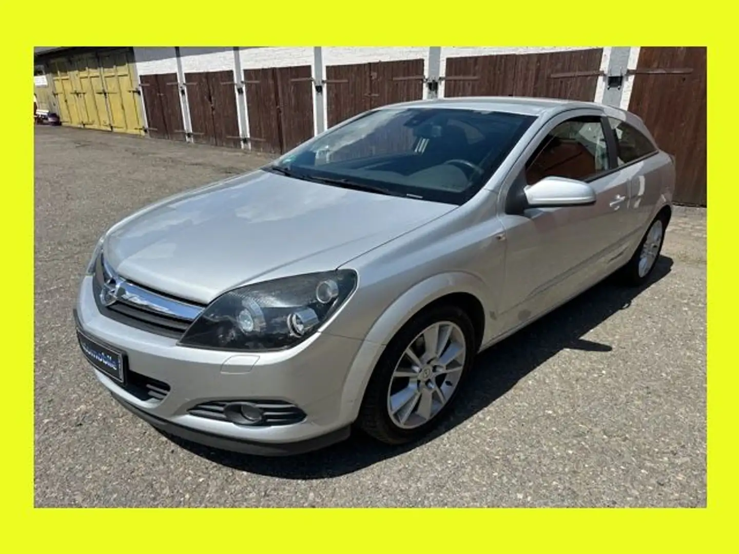 Opel Astra H GTC Edition OPC 1. Hand Bi-Xenon Top Silber - 1