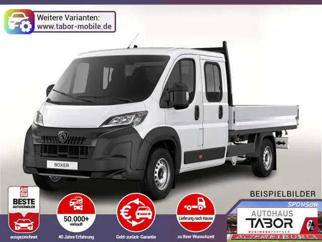 Peugeot Boxer Pritsche DoKa 435 AT L4 AHK CarP UVP-41%*