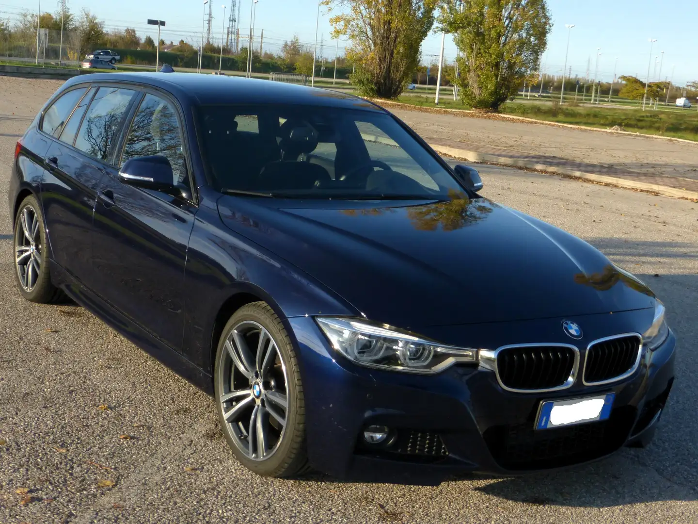 BMW 325 325d Touring Msport 224cv Kék - 1