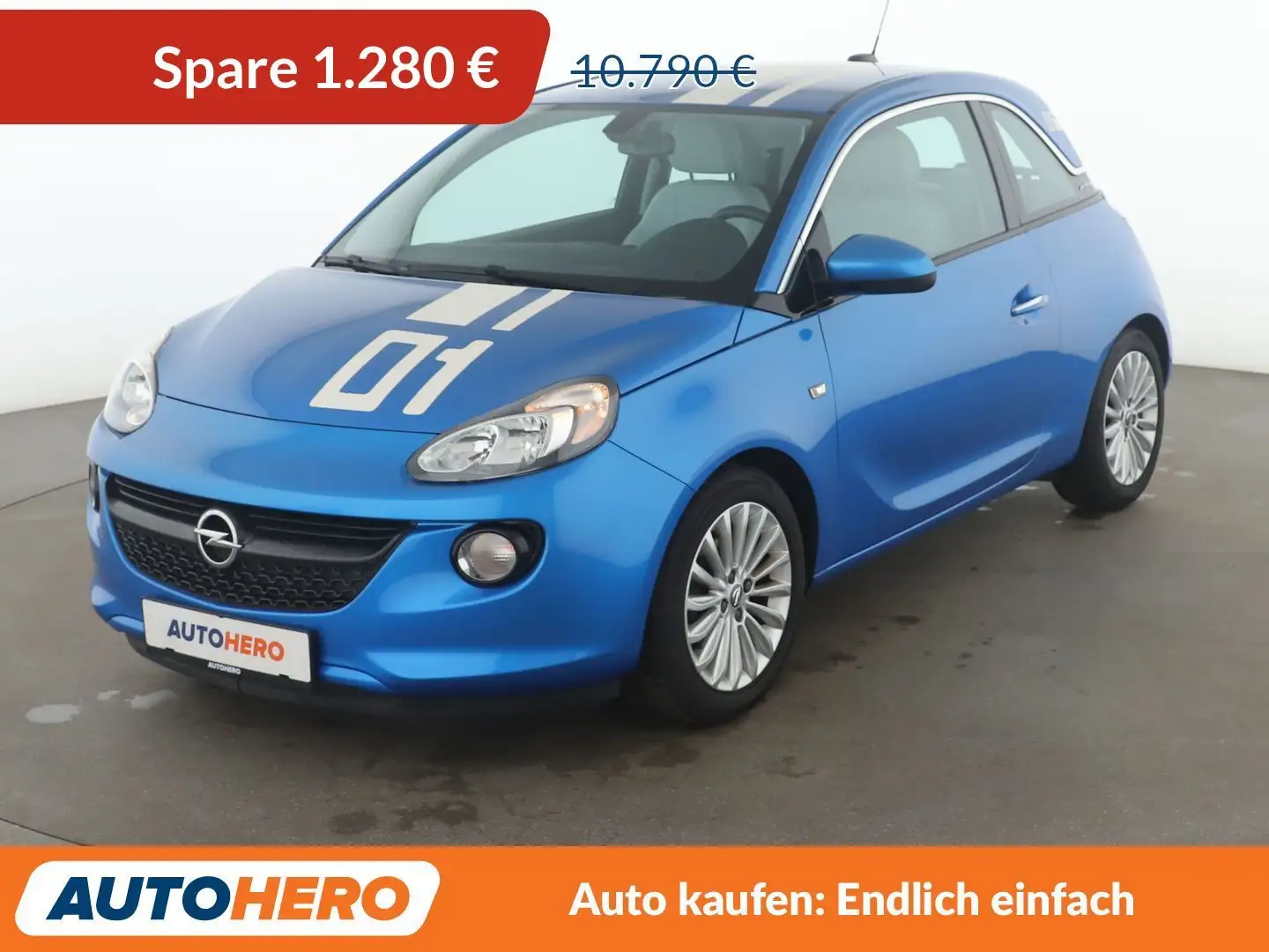 Opel Adam 1.4 Unlimited*TEMPO*SHZ*RADIO*KLIMA Blau - 1