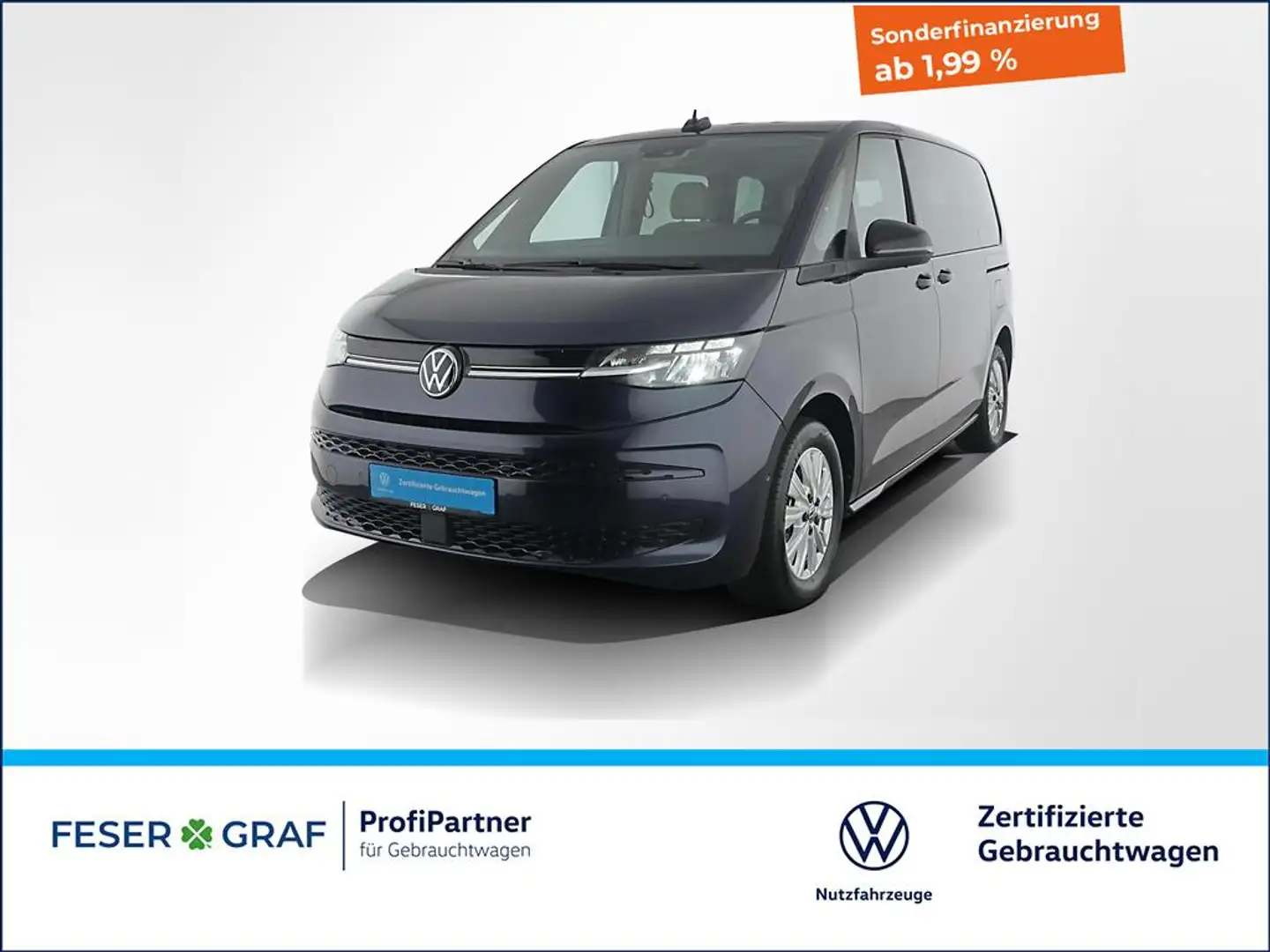 Volkswagen T7 Multivan 2.0 TSI Life DSG AHK LED Navi 6Sitze Blauw - 1