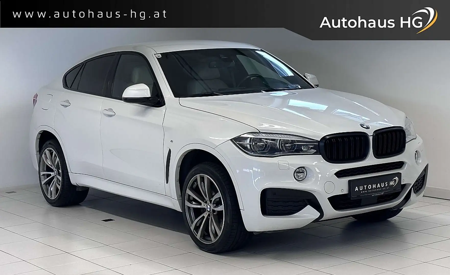 BMW X6 xDrive40d Sport Activity Coupé Österreich-Paket... Weiß - 1