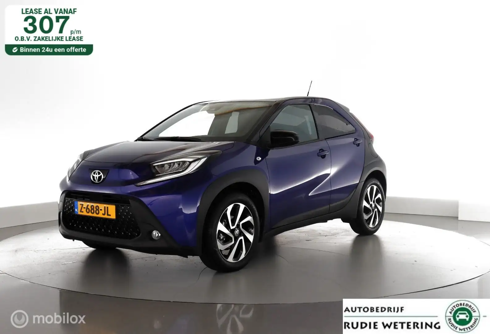 Toyota Aygo X 1.0 VVT-i MT Pulse Carplay|acc|led|cam|dab|lmv17 Blau - 1