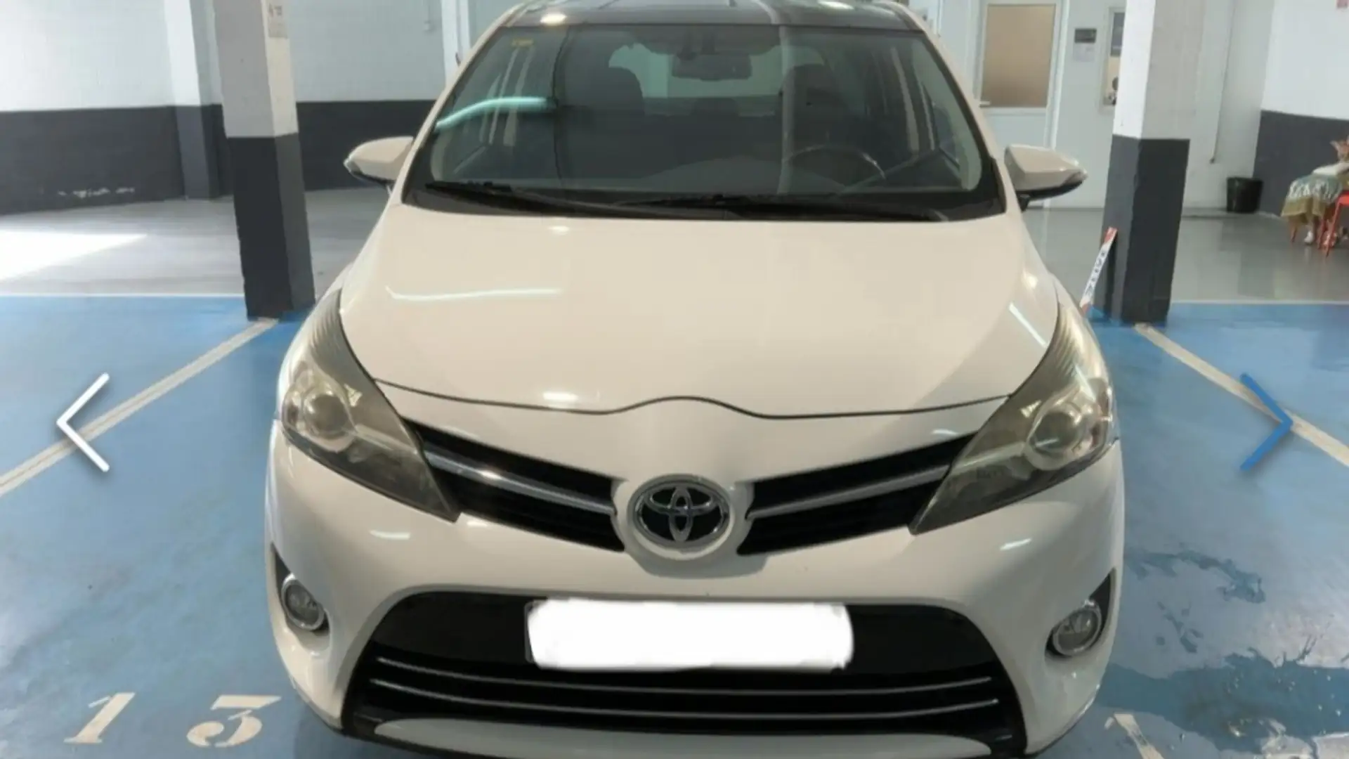 Toyota Verso 115D Advance 7pl. Blanco - 2