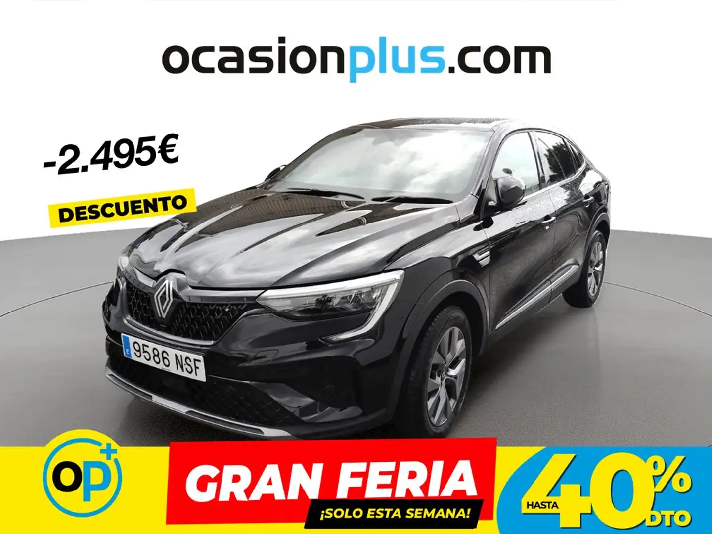 Renault Arkana 1.6 E-Tech Techno 105kW Negro - 1