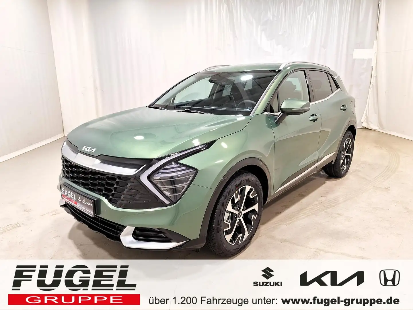 Kia Sportage 1.6 T-GDI 2WD DCT Spirit LED|Navi|4xSHZ Grün - 1