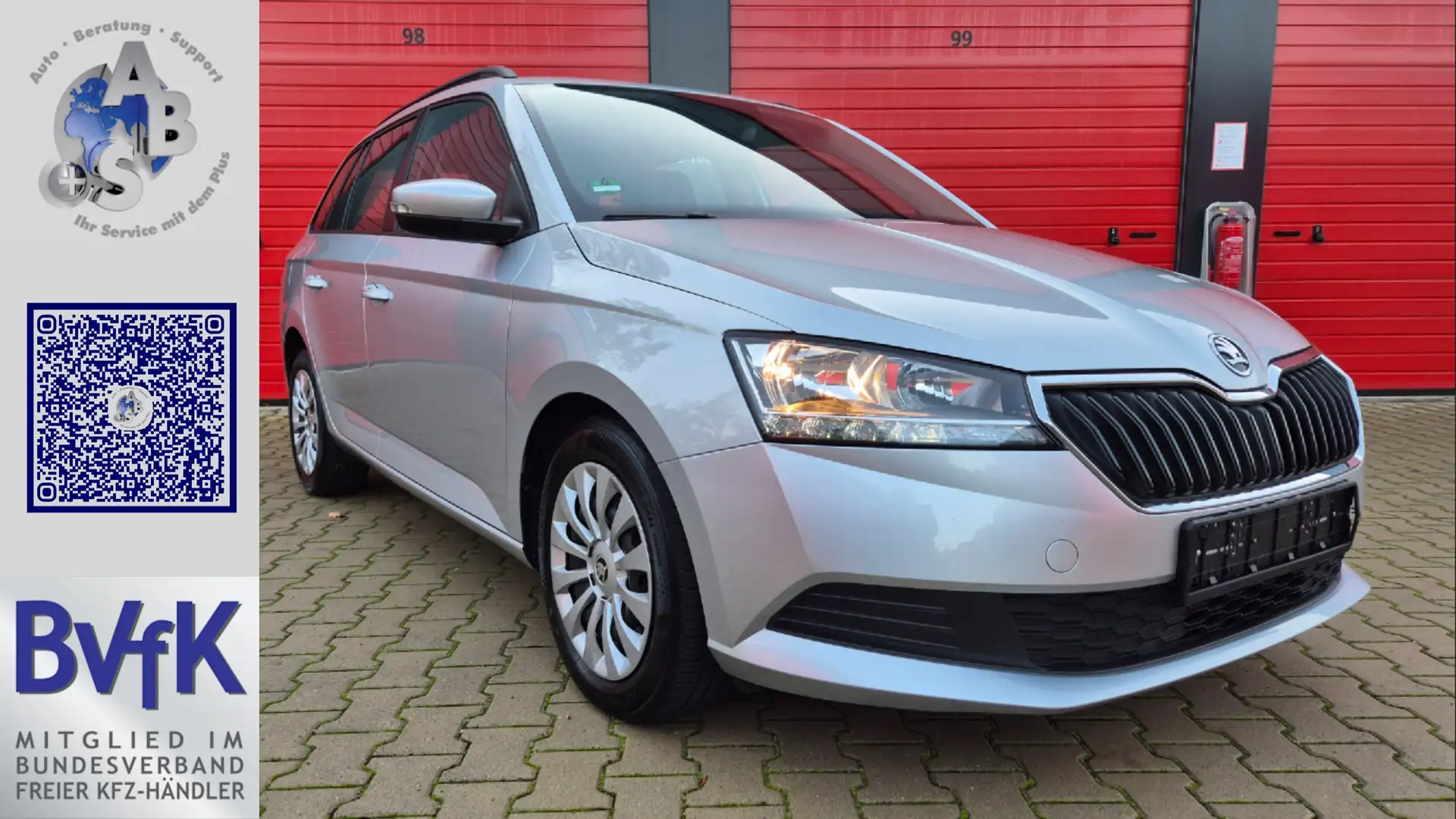 Skoda Fabia Combi Ambition - Gew.-Leasing o. Anz. möglich Silber - 1