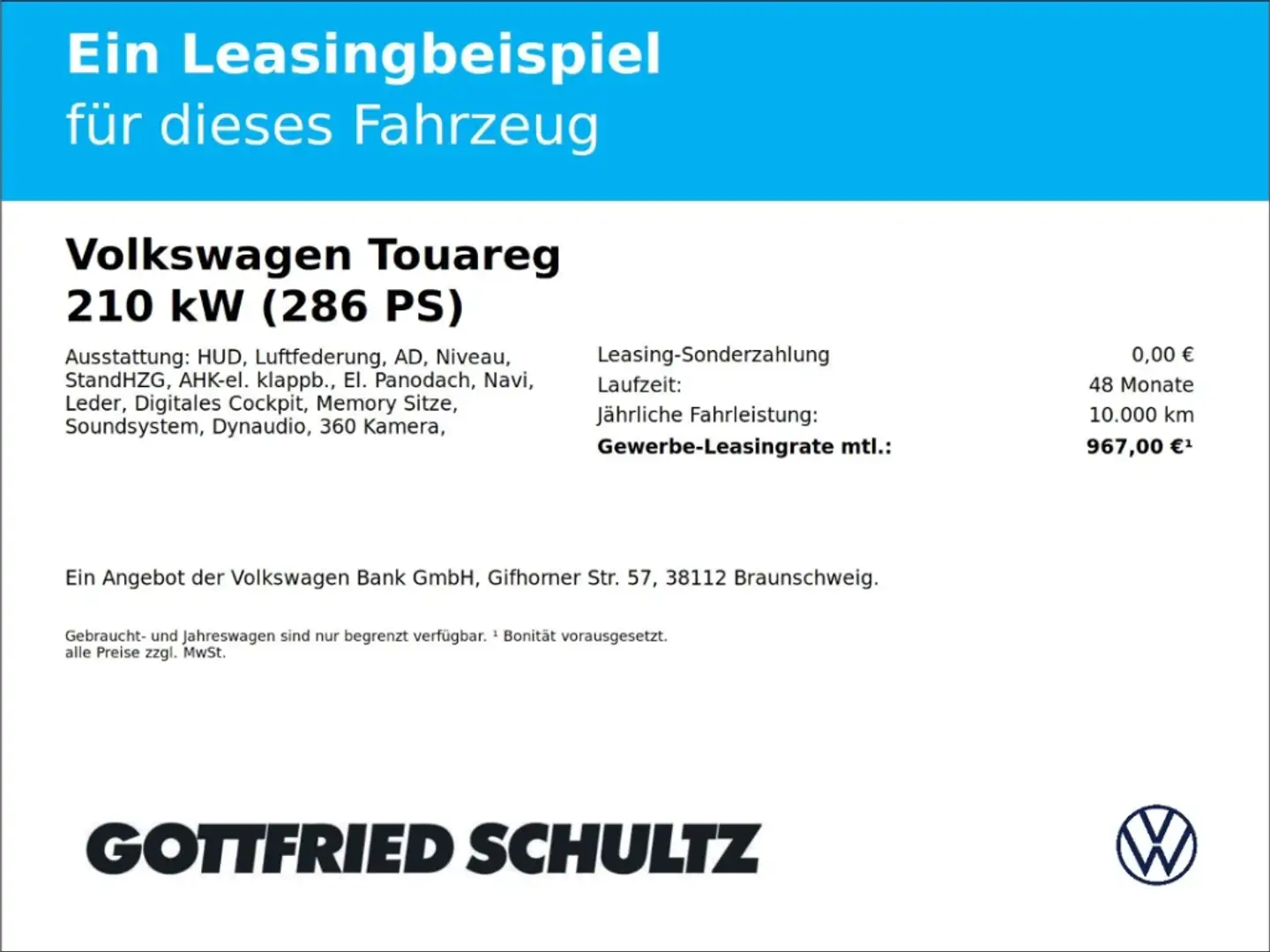 Volkswagen Touareg 3.0 TDI 4MOTION R-Line Black StylePANO+MASSAGE+HUD Schwarz - 2