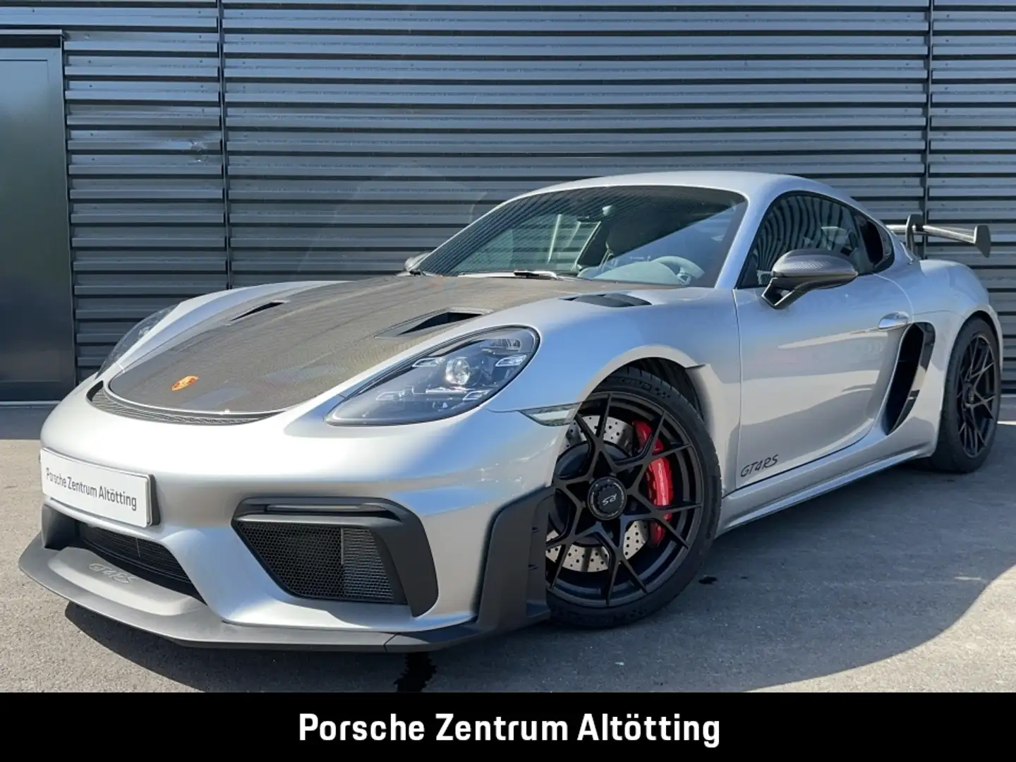 Porsche Cayman (718) GT4 RS | Weissach-Paket | PDLS | Zilver - 1