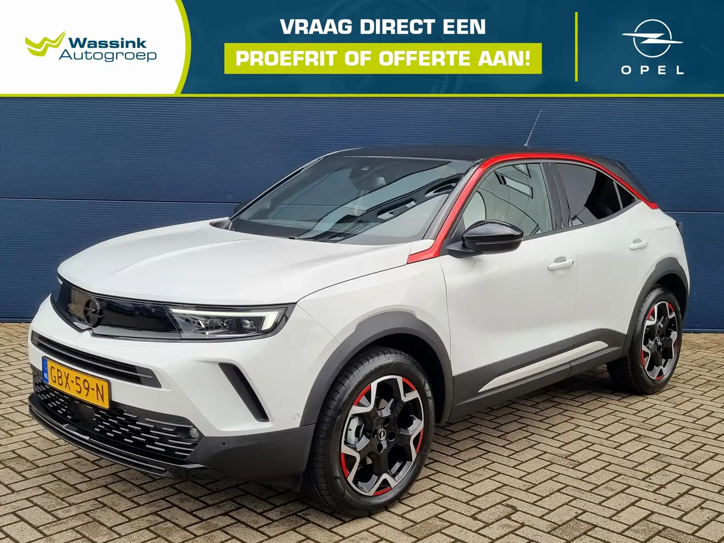 Opel Mokka 1.2 Turbo 130pk Aut GS | Achteruitrijcamera | Clim Wit - 1