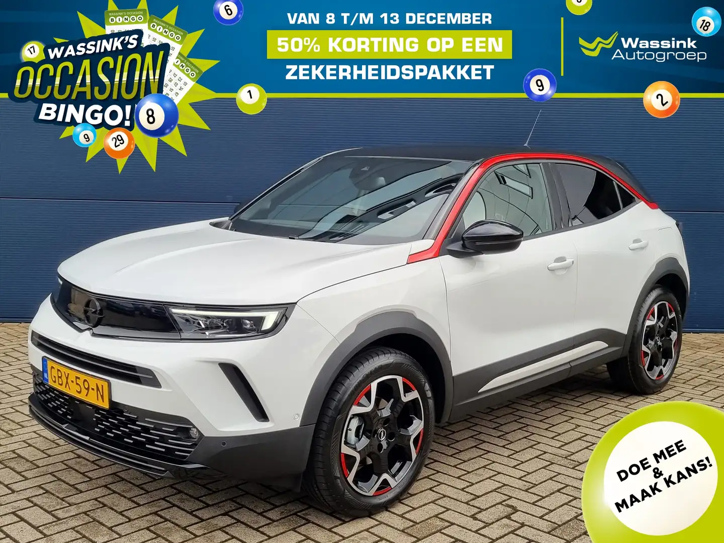 Opel Mokka 1.2 Turbo 130pk Aut GS | Achteruitrijcamera | Clim Wit - 1