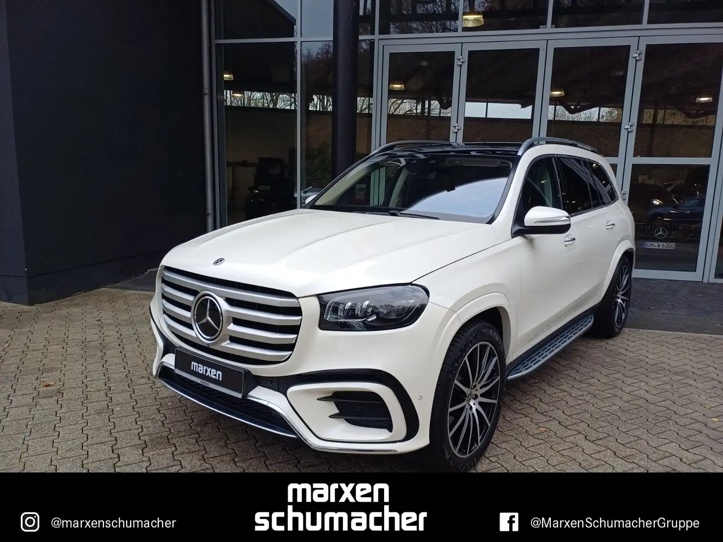 Mercedes-Benz GLS 580 GLS 580 4M AMG Ultimate 7Sitze+Standh+Pano+MY24 Weiß - 1