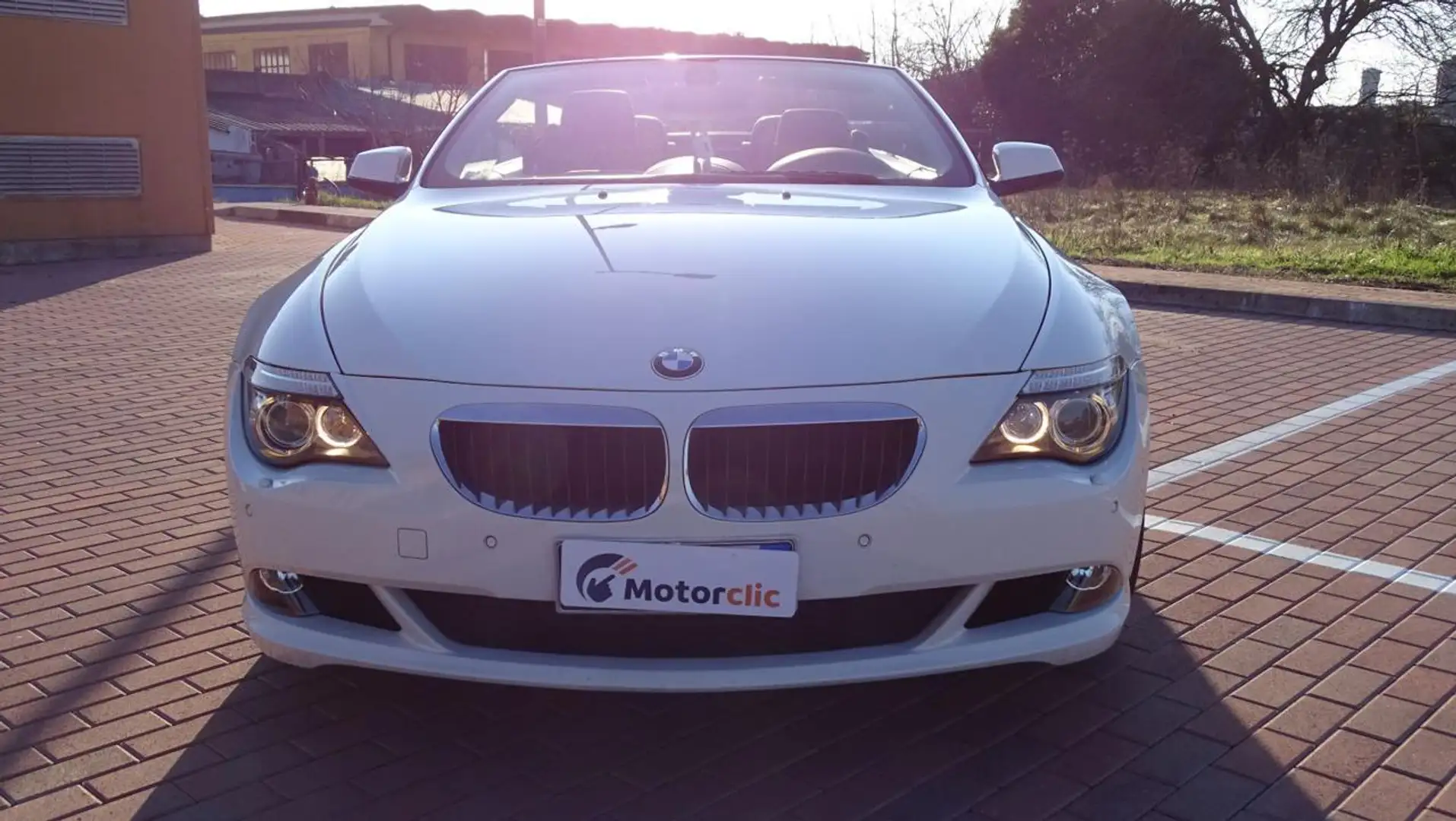 BMW 635 d cat Cabrio Modrá - 1