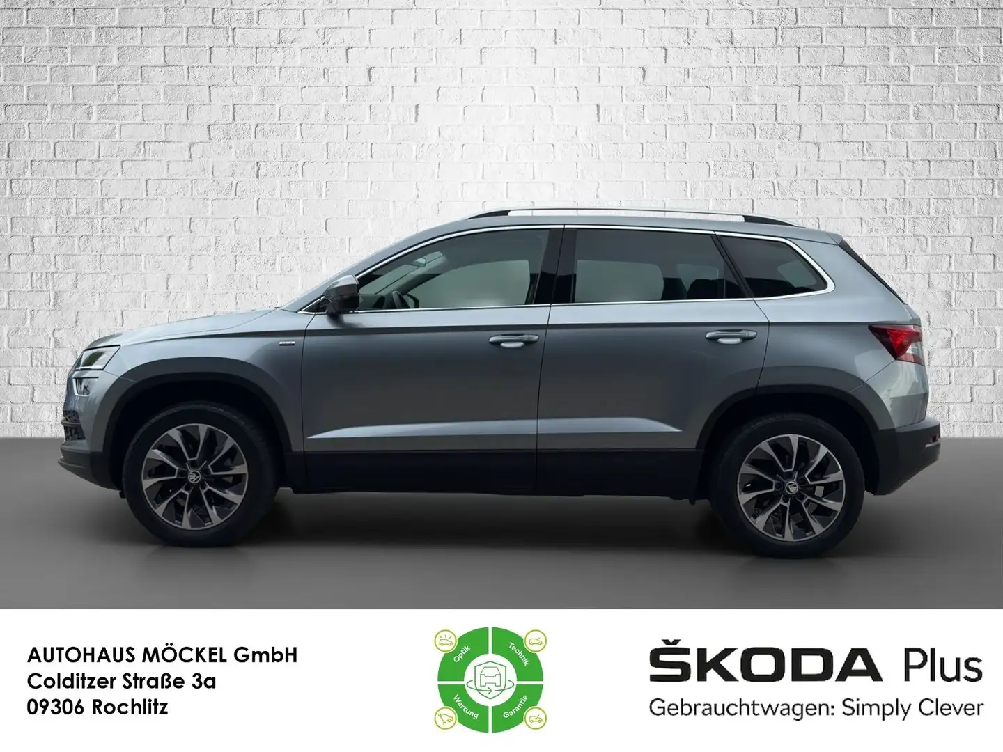 Skoda Karoq Drive 1.5 TSI NAVI/AHK/LED/PDC/Kamera Grau - 2