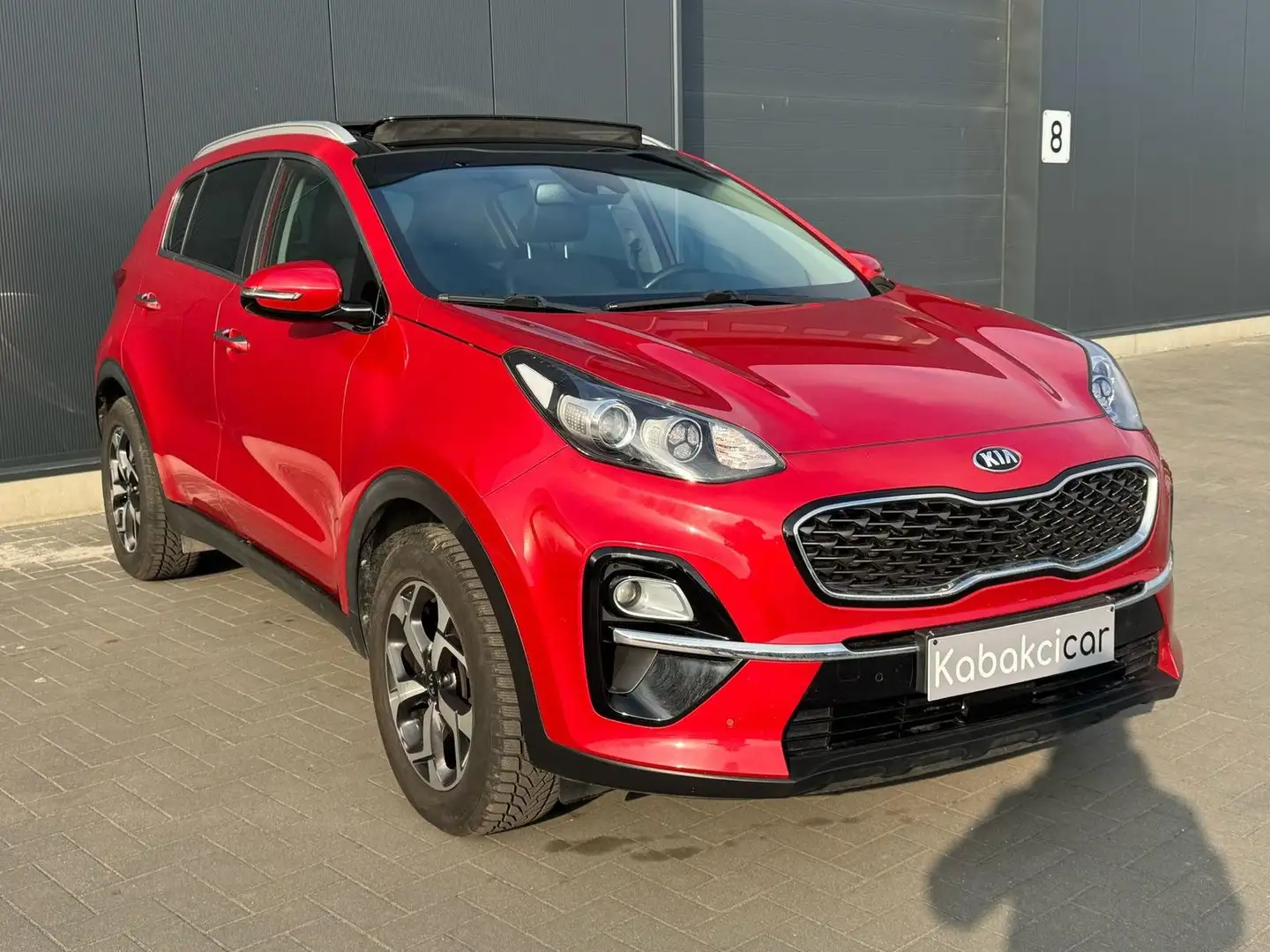 Kia Sportage 1.6 CRDi GPS/CAMERA/TOIT PANO/GARANTIE 12M Rouge - 1