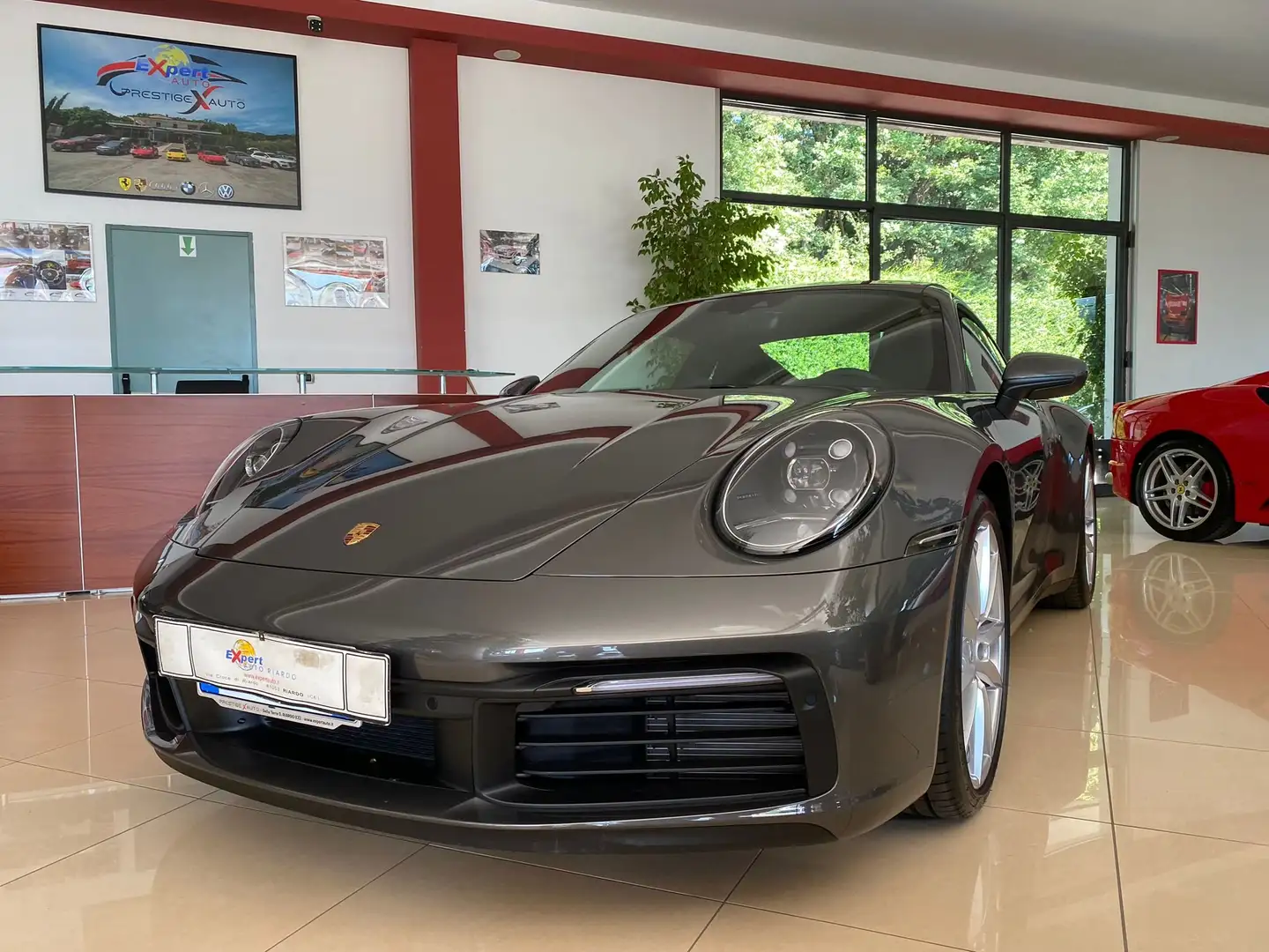 Porsche 992 992 Coupe 3.0 Carrera S auto Grigio - 2